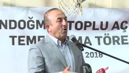 Dışişleri Bakanı Çavuşoğlu: "İnsan Odaklı Siyaset Yapıyoruz"