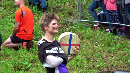 Injuries at annual cheese rolling contest 2018 in UK