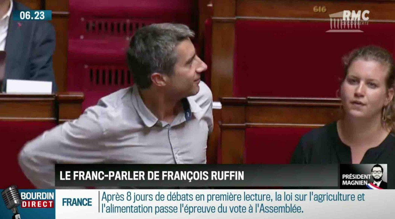 François Ruffin se fait recadrer à l'Assemblée Nationale - ZAPPING ACTU DU 31/05/2018