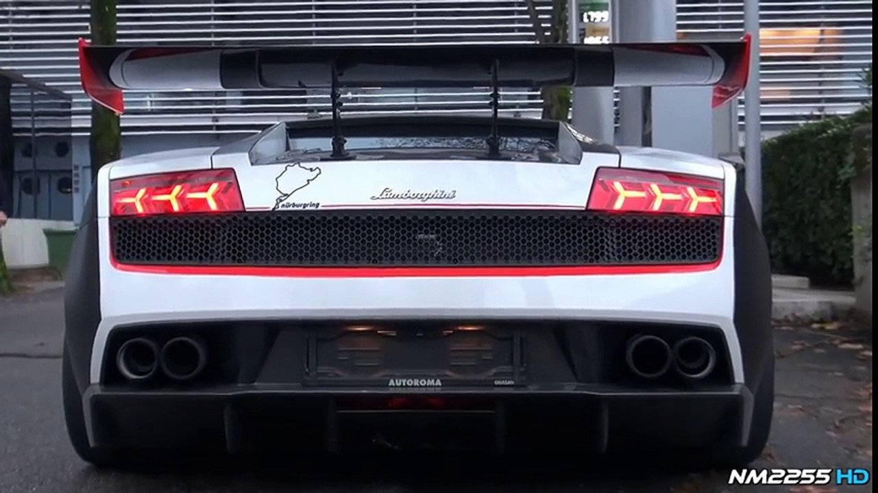 Crazy LOUD Tuned Lamborghini Gallardo LP570 Superleggera