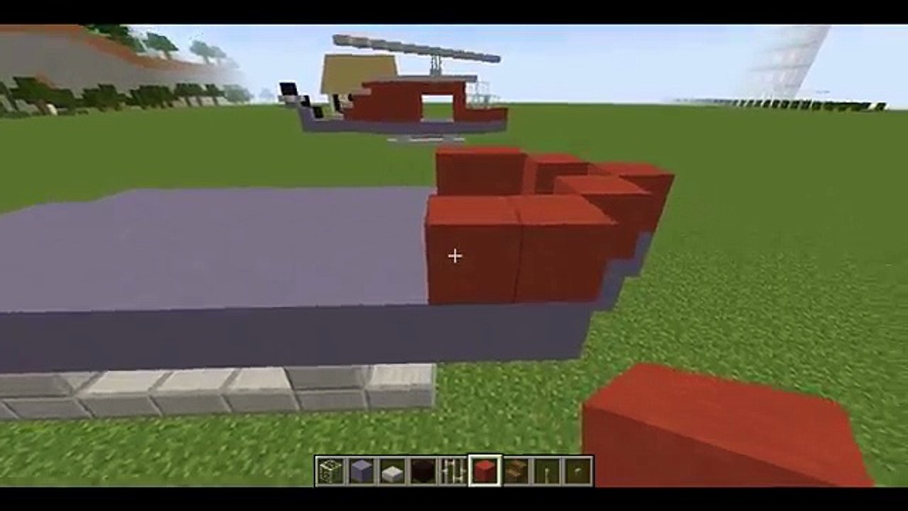 Как построить вертолет в Minecraft // Robster TV