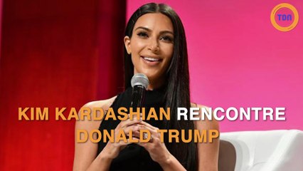 Kim Kardashian rencontre Donald Trump