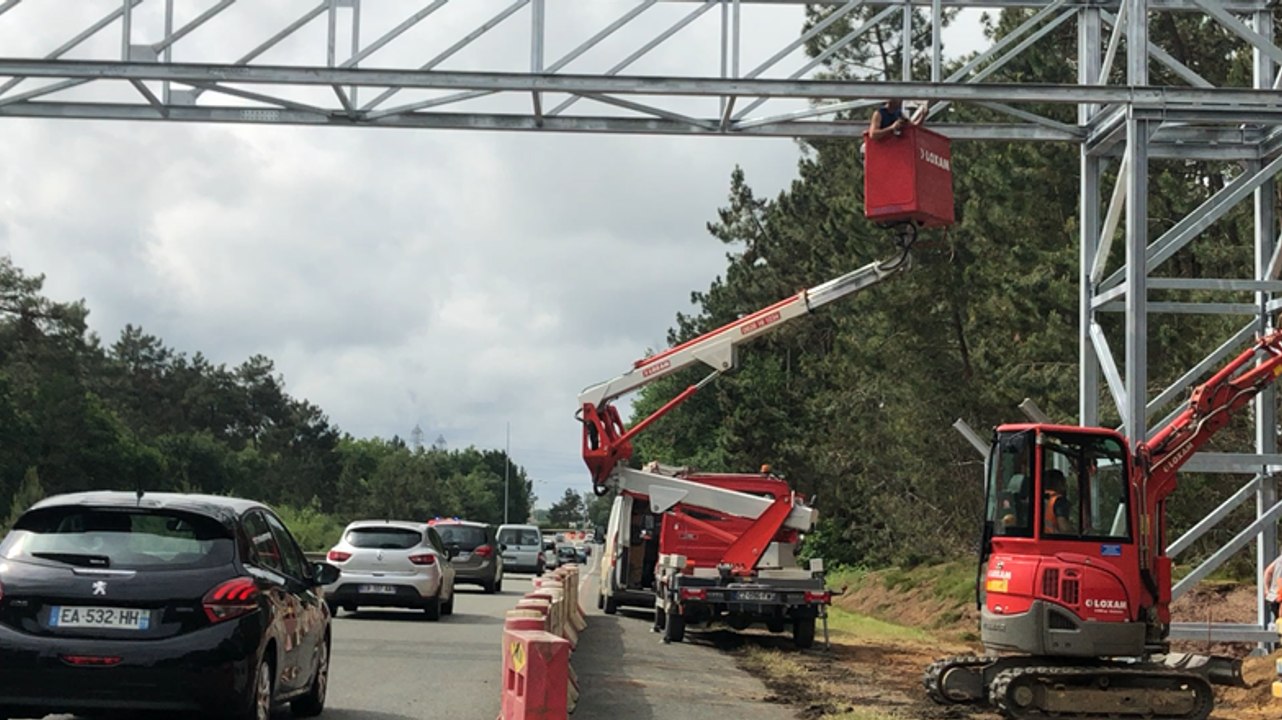 Derniers préparatifs sur le circuit