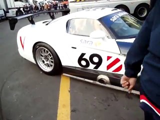 Dodge Viper GT3 Exhaust Sound