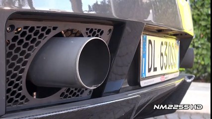 Decatted Lamborghini Superleggera INSANE SOUND on Track!
