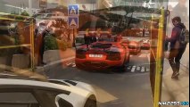 DMC Lamborghini Aventador Spitting FLAMES!!