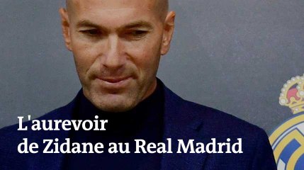 Les images de l’au revoir de Zidane au Real Madrid