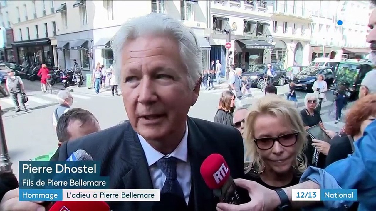 Paris : dernier hommage à Pierre Bellemare