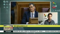 España: Partido Socialista defiende moción de censura contra Rajoy