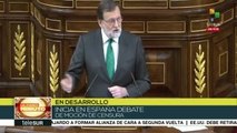España: Rajoy enfrenta nueva moción de censura en el Congreso
