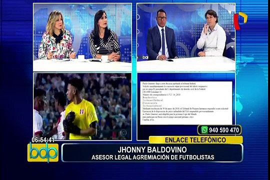 Jhonny Baldovino: “Paolo Guerrero va a repotenciar a la selección peruana”