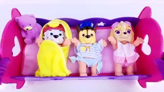 Paw Patrol Baby Dolls Wake Up and Eat Breakfast! Fun Pretend Play Video for Kids and Toddlers!