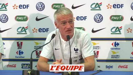 Deschamps «Le départ de Zidane ne me met pas de pression» - Foot - Bleus
