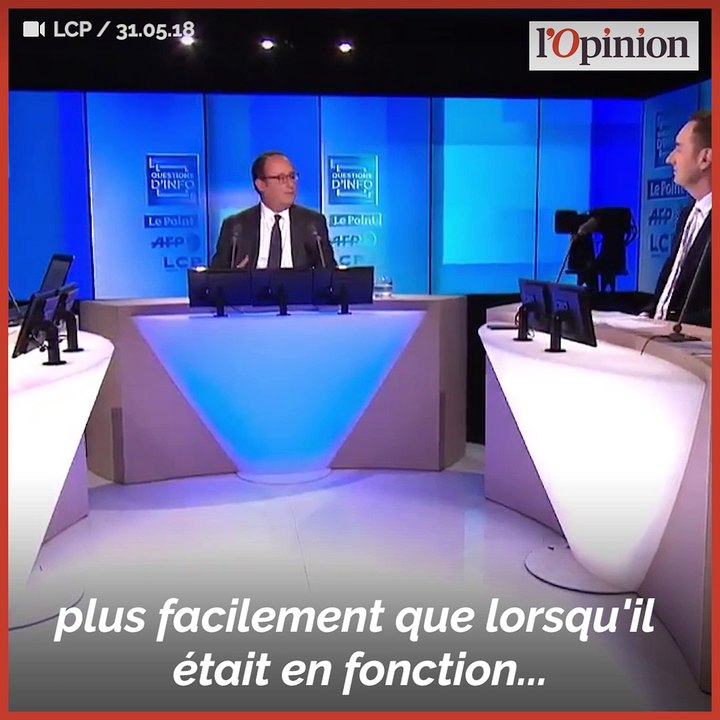François Hollande : «Le plus grand regret des Français qui viennent vers moi, c'est que je n'ai pas été leur candidat en 2017»