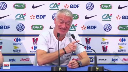 Équipe de France : "J'ai pas dit ça", Deschamps s'amuse avec le traducteur italien