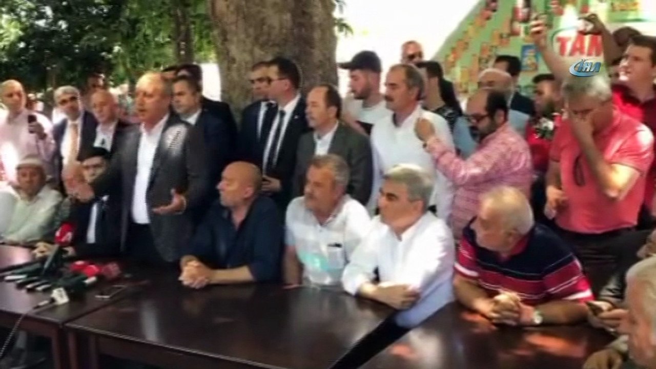 - Muharrem İnce Gümülcine'de- CHP'nin Cumhurbaşkanı Adayı Muharrem İnce:- “sandıkta Da Hemşehrinizi Unutmazsanız Sevinirim'