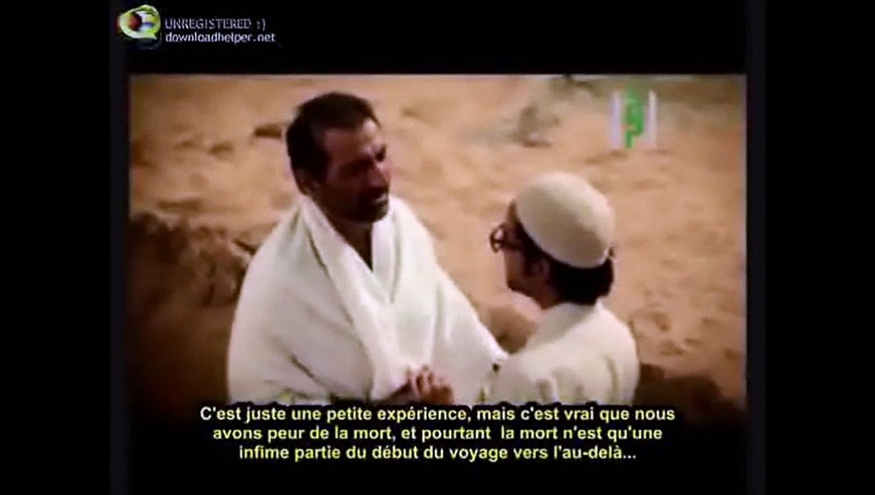 Il fait l'expérience de la mort en séjournant quelques minutes dans une tombe