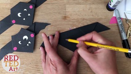 Origami Easy Animal Bat - Cute Hallloween DIY Decor - Paper Crafts