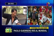 Paolo Guerrero jugará el Mundial Rusia 2018 y el Perú entero lo celebra