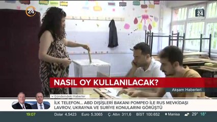 Nasıl oy kullanılacak?