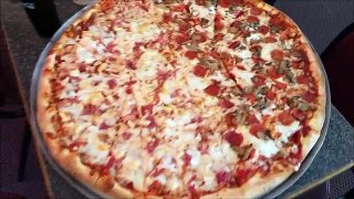 28 Team Pizza Challenge by Myself?!?! 11lbs+ Pizza vs One Man!! Huge Food Challenge!!