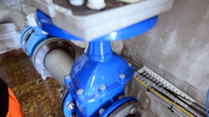 L'analyse de l'eau par le responsable technique de la CIESAC