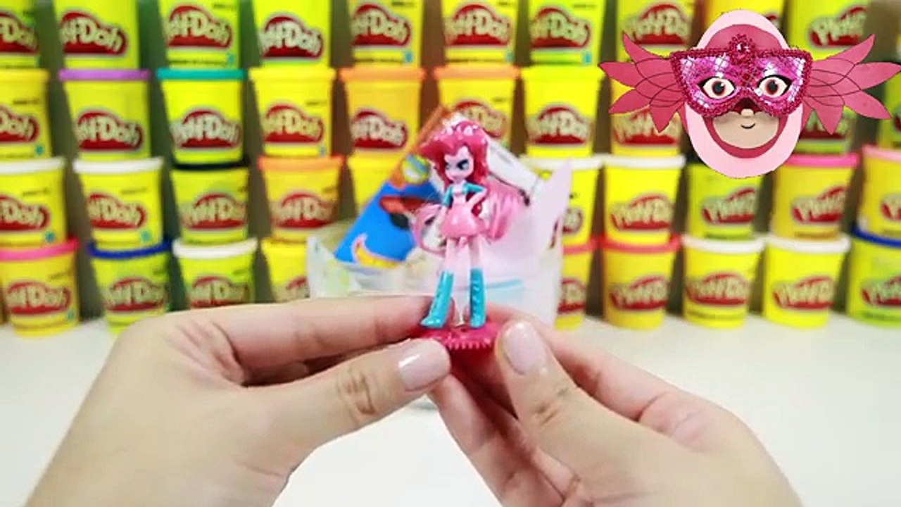 Surprise Egg - Play-Doh Real Mask and Fun Toys with Ellie Sparkles