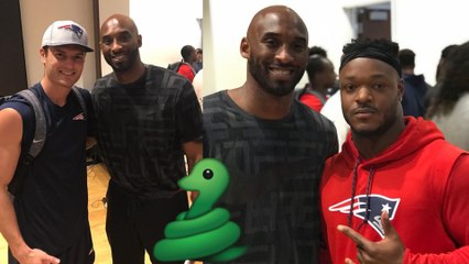 WTF is KOBE BRYANT Doing HANGING OUT with the NE PATRIOTS?!