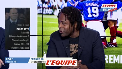 Diomède «Aimé Jacquet était le guide» - Foot - EDS - Extrait
