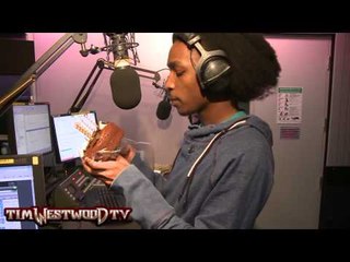 JME devours whole Birthday cake - Westwood