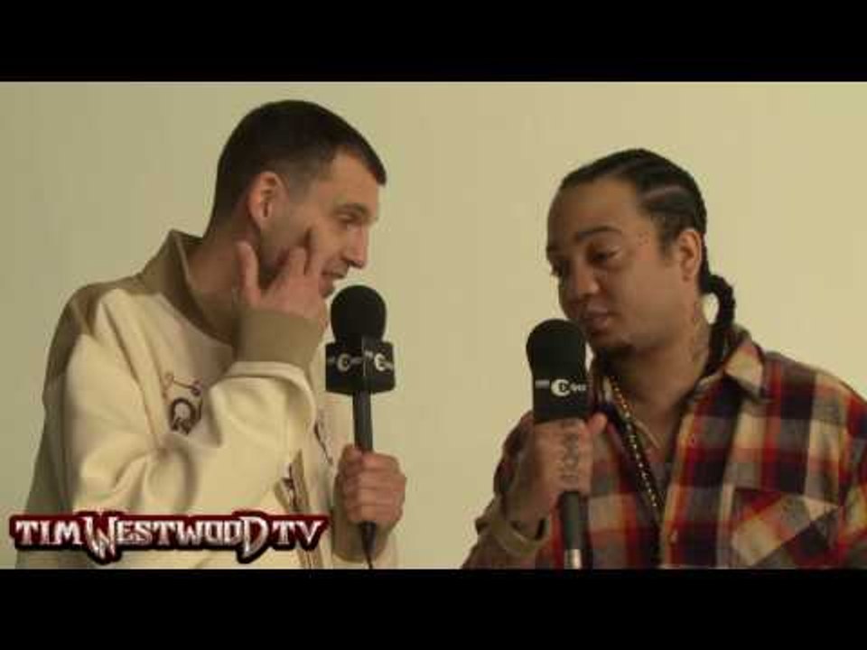 Gudda Gudda on his tats - Westwood