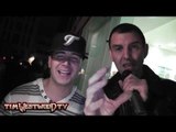 Vinny from Jersey Shore in London - street corner freestyle! - Westwood