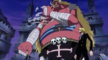 Oars uses Gum-Gum Gattling and defeats Sanji and Chopper ! #126