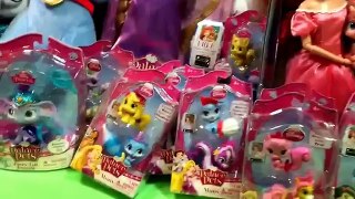 Disney Princeses and Palace Pets! Unboxing Snow White Rapunzel Mulan Magiclips and Pets!