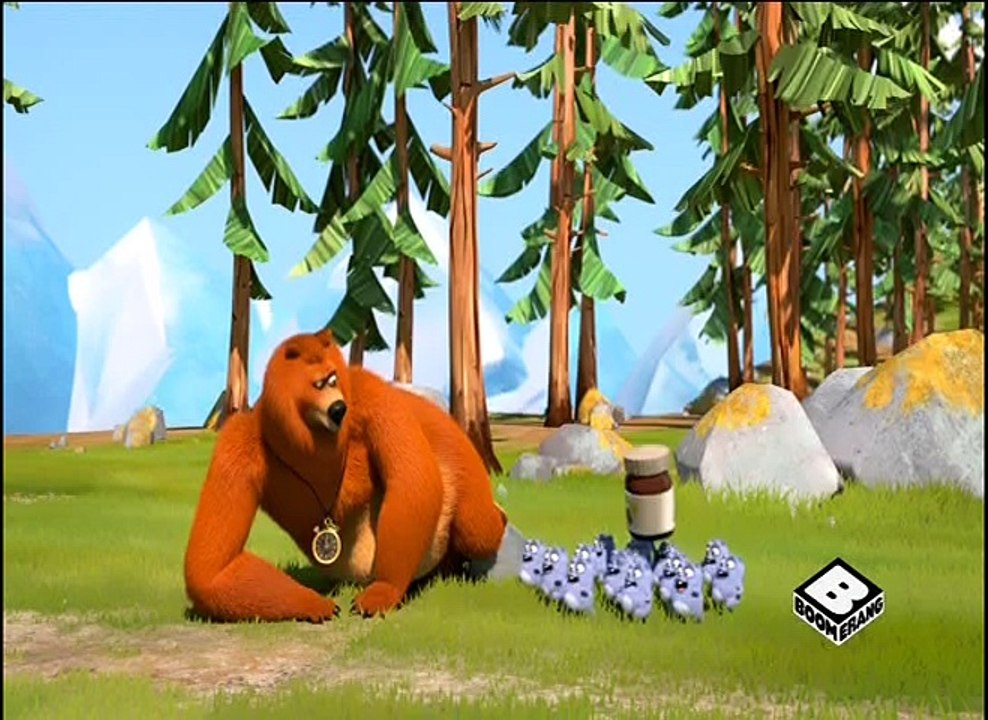 Grizzy y los lemmings, cuenta regresiva del oso