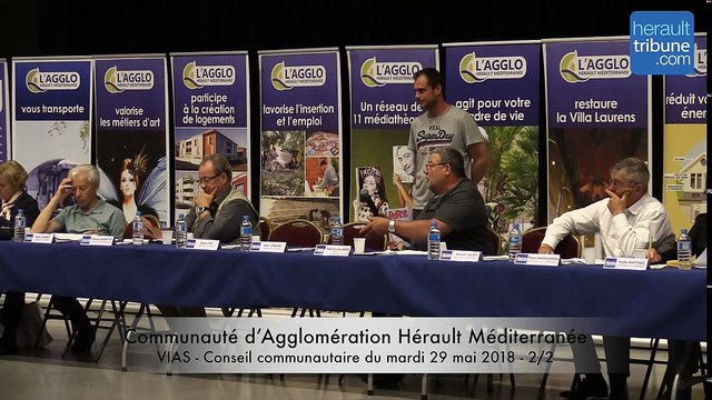 CONSEIL COMMUNAUTAIRE Communauté d’Agglomération Hérault Méditerranée 2