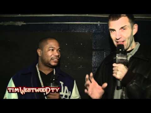 Xzibit *EXCLUSIVE* Backstage in London - Westwood