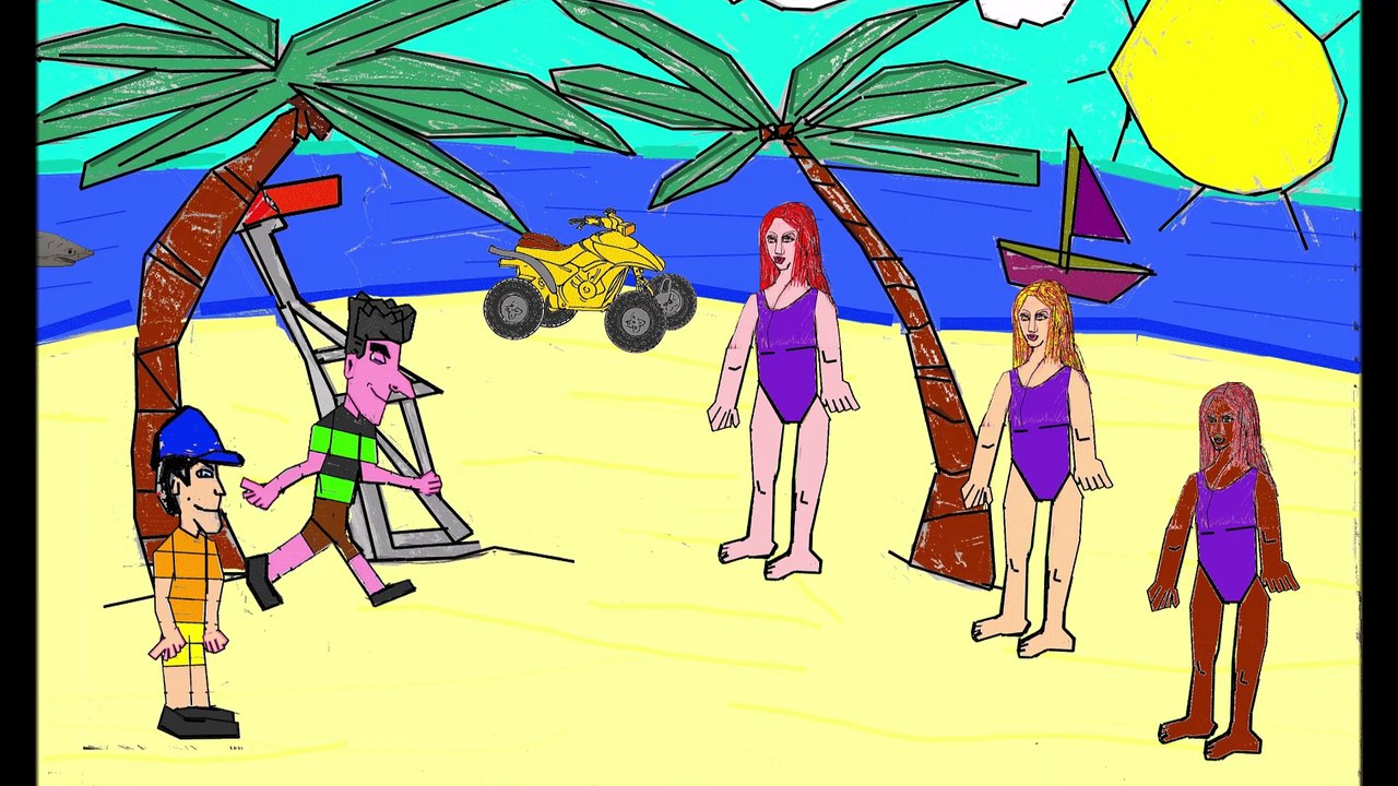 Alerte A La Plage - Tom Darmanin [ 2018 ]  Clip ( Version Francaise) DarApp MUSIC