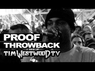 Proof freestyle JUST DISCOVERED! London Arena 2001 - Westwood - never seen before