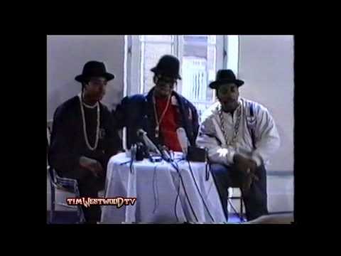 *OLD SCHOOL* - Run-DMC rare Beatboxing & rapping London 1988 - Westwood