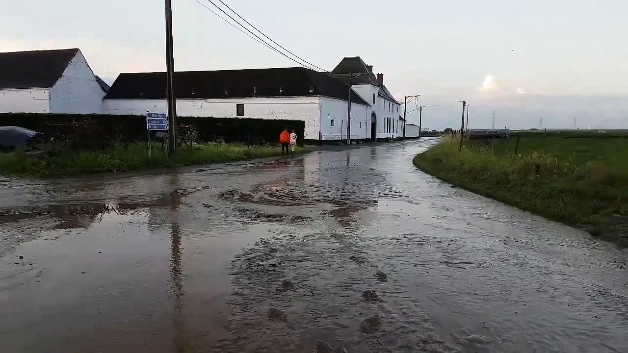 Inondation à Thiméon