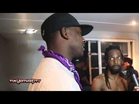 Skepta & Boy Better Know backstage - Westwood