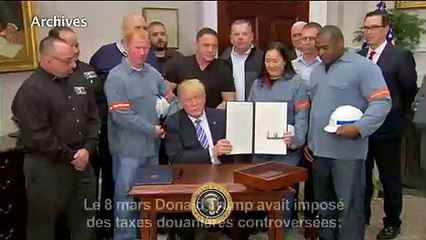 Les Etats-Unis taxent l'acier, l'UE promet de riposter