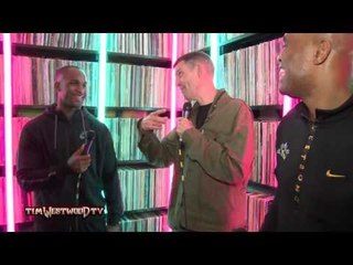 Anderson Spider Silva & Jimi Poster Boy Manuwa talk UFC, fights, training - Westwood