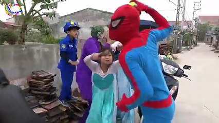 As incríveis aventuras da Princesa Elsa Frozen, Homem-Aranha e seus amigos #006