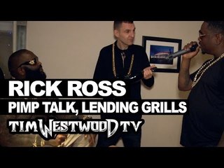 Rick Ross - lending grills & pimp talk - Westwood