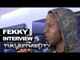 Fekky on new Section Boyz track, Dizzee Rascal, Culture Clash backstage at Wireless - Westwood