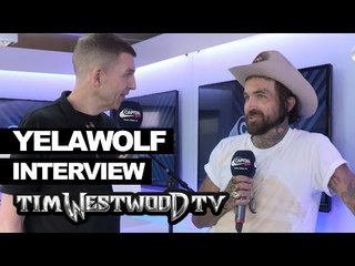 Yelawolf on new tattoos, coffee stained t-shirt design - Westwood