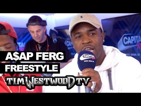 A$AP Ferg & Marty Baller freestyle backstage at Wireless - Westwood