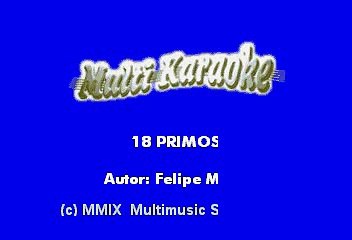Los Inquietos - 18 Primos (Karaoke)